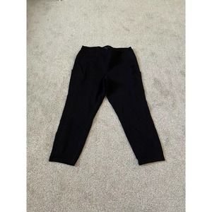 Torrid Black‎ Capri Leggings Cargo Pockets Activewear Athleisure Size 2